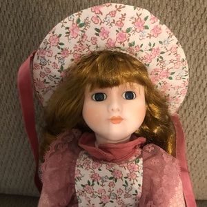 Beautiful porcelain doll